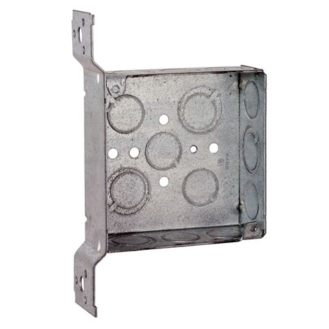 Raco 45 cu in Rectangle Metal 2 gang Junction Box Gray Mfr